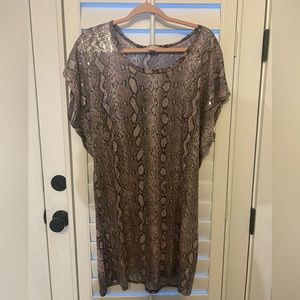 Micheal Kors Snake Skin Inspired Dress